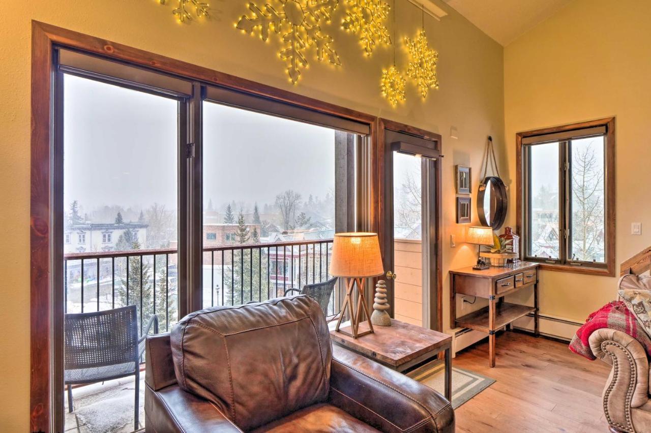 Cozy Breckenridge Condo At Base Of Peak 9! Exterior foto